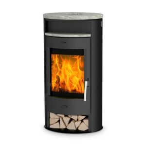 Fireplace Jakarta Kaminofen Speckstein