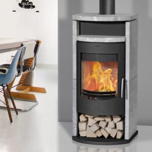 Fireplace Kaminofen Barcelona Speckstein
