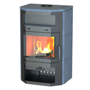Thermia Kaminofen Bali Max Naturstein grau 8,5 kW