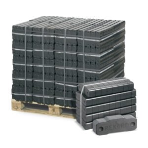 Rekord Braunkohlebriketts 25 kg 40 Gebinde 1000 kg Palette