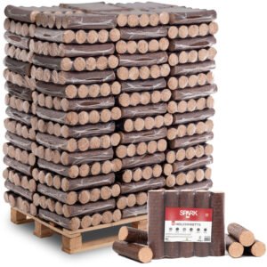 Holzbriketts Spark Hartholz Buche 960 kg Palette